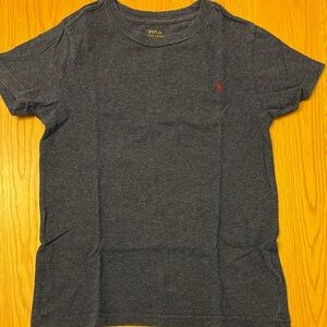 Polo by Ralph Lauren Charcoal Blue Tee Size 6